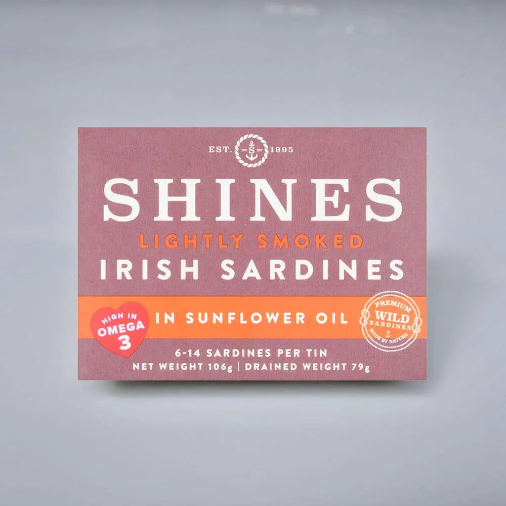 Irische Sardinen geräuchert in Sonnenblumenöl 106 g Dose
