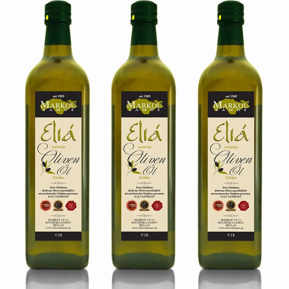 3er Eliá Extra Virgin Olivenöl 2024 (3x 1 Liter) Mein Shop