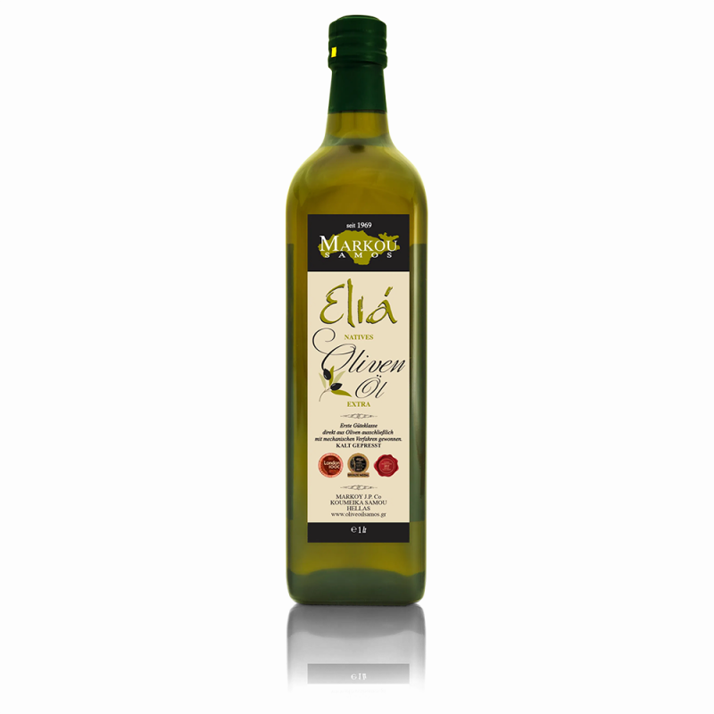 Eliá Extra Virgin Olivenöl NATURTRÜB 2023 (1 Liter)